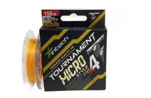 Šnúra Tournament Micro Style PE X4 Orange 150m 0,083mm